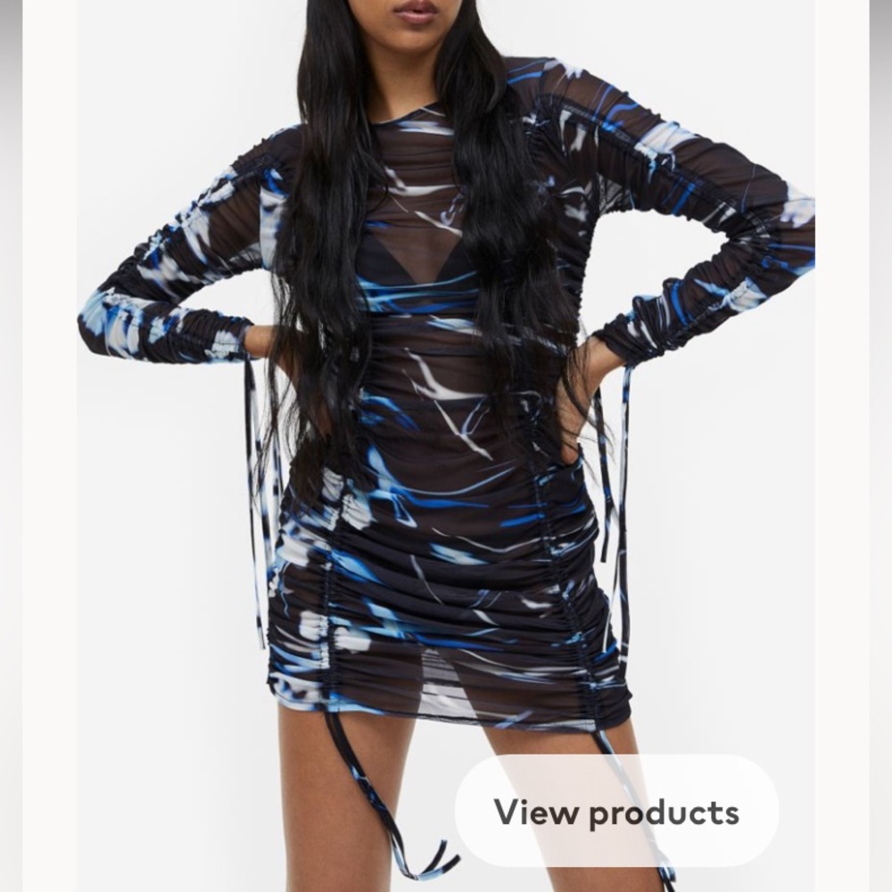 H&M date night mini dress